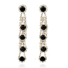 2016 New Arrival Crystal Long Earrings Elegant Female Gold Plated Rhinestones Long Earrings for Women Fine Jewelry Accessories
2016 New Arrival Crystal Long Earrings Elegant Female Gold Plated Rhinestones Long Earrings for Women Fine Jewelry Accessories