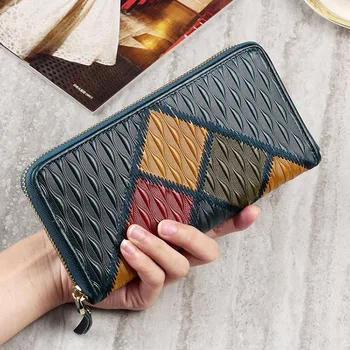 Vintage Women Zipper Wallet Fashion Genuine Leather Women Wallets Long Big Capacity Female Clutch High Quality Ladies Coin Purse
Vintage Women Zipper Wallet Fashion Genuine Leather Women Wallets Long Big Capacity Female Clutch High Quality Ladies Coin Purse
