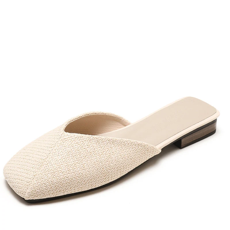 2019 Spring And Summer Baotou Half Slippers Women Wear Square Head Casual Wild Flat Female Slippers Slippers Women
2019 Spring And Summer Baotou Half Slippers Women Wear Square Head Casual Wild Flat Female Slippers Slippers Women