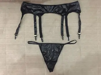 2 Piece Set Pu Leather Clip Sock Holder + Thong GString Garter Suspenders Sexy Ballroom Stage Lingerie Plus Size Oversized 6XL
2 Piece Set Pu Leather Clip Sock Holder + Thong GString Garter Suspenders Sexy Ballroom Stage Lingerie Plus Size Oversized 6XL