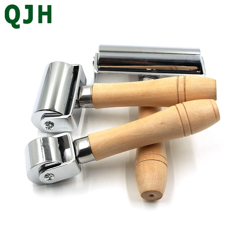 QJH NEW Stainless Steel Flat Pressure Roller Leather Blank Holder Device Hand Push Roller Hand DIY Leather Tools
QJH NEW Stainless Steel Flat Pressure Roller Leather Blank Holder Device Hand Push Roller Hand DIY Leather Tools