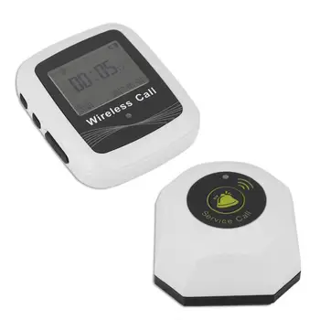 1pcs Wireless Smart Call Button Restaurant Paging System Receiver + 10pcs White Calling Pager Calling Pagers System
1pcs Wireless Smart Call Button Restaurant Paging System Receiver + 10pcs White Calling Pager Calling Pagers System