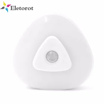 Ultra Bright Mini Wireless Infrared PIR Motion Sensor Night Light Battery Powered Porch Lamp triangular Use AAA Battery
Ultra Bright Mini Wireless Infrared PIR Motion Sensor Night Light Battery Powered Porch Lamp triangular Use AAA Battery