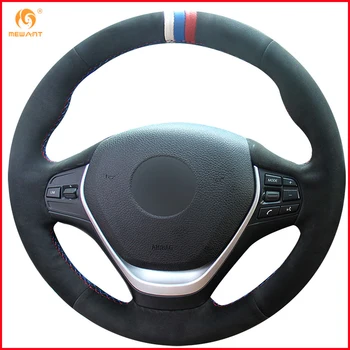 MEWANT Black Suede White Blue Red Marker Car Steering Wheel Cover for BMW F20 2012-2018 F45 2014-2018 F30 F31 F34 2013-2017
MEWANT Black Suede White Blue Red Marker Car Steering Wheel Cover for BMW F20 2012-2018 F45 2014-2018 F30 F31 F34 2013-2017