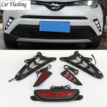 1set 12V LED car For TOYOTA C-HR CHR 2016 2017 2018 2019 DRL Daytime Running Lights with Rear bumper ABS Fog Lamp brake light
1set 12V LED car For TOYOTA C-HR CHR 2016 2017 2018 2019 DRL Daytime Running Lights with Rear bumper ABS Fog Lamp brake light