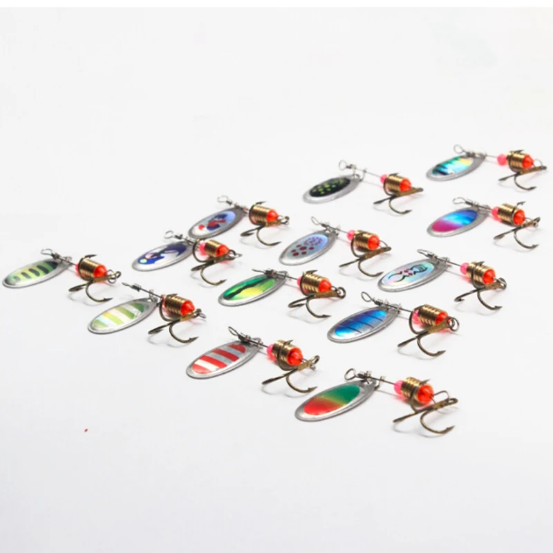 1Pcs Metal Spinner Bait 6cm 2.5g Bass Pike Bass Rotating Spoon Bait Fishing Lure Iscas Artificial Hard Bait Crap Fishing Tackle
1Pcs Metal Spinner Bait 6cm 2.5g Bass Pike Bass Rotating Spoon Bait Fishing Lure Iscas Artificial Hard Bait Crap Fishing Tackle
