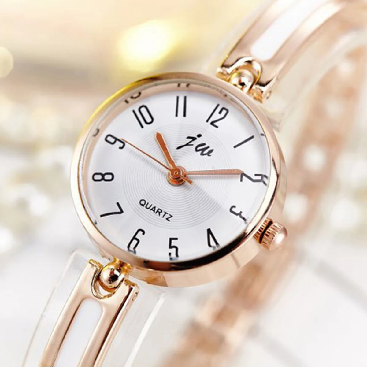 Women Lady Casual Fashion Stainless Steel Bracelet Watches Luxury Montres Analog Quartz Wrist Watch Gift Shellhard Relogio
