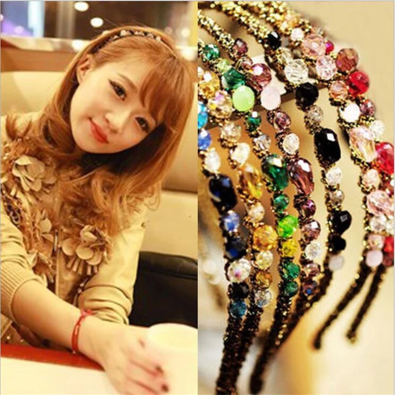 Fashion Women Crystal Hairband Girl Headband Alloy Hairbands Shining Rim Korean Bling Candy Lady Gift Jewelry Hair Accessories
Fashion Women Crystal Hairband Girl Headband Alloy Hairbands Shining Rim Korean Bling Candy Lady Gift Jewelry Hair Accessories