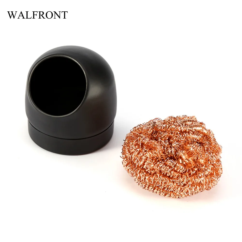 WALFRONT Welding Tip Copper Cleaner Soldering Iron Cleaning Ball Steel Wire With Stand Set Hand Tools Sponge Detin New Whoelsale
WALFRONT Welding Tip Copper Cleaner Soldering Iron Cleaning Ball Steel Wire With Stand Set Hand Tools Sponge Detin New Whoelsale