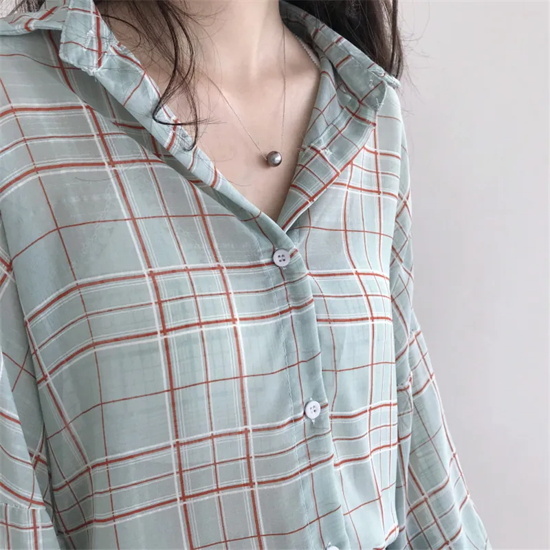 2019 new Women Sunscreen Blouse See Through Organza Shirt Loose Casual Thin Chiffon Cardigan Lady Summer Tops
2019 new Women Sunscreen Blouse See Through Organza Shirt Loose Casual Thin Chiffon Cardigan Lady Summer Tops