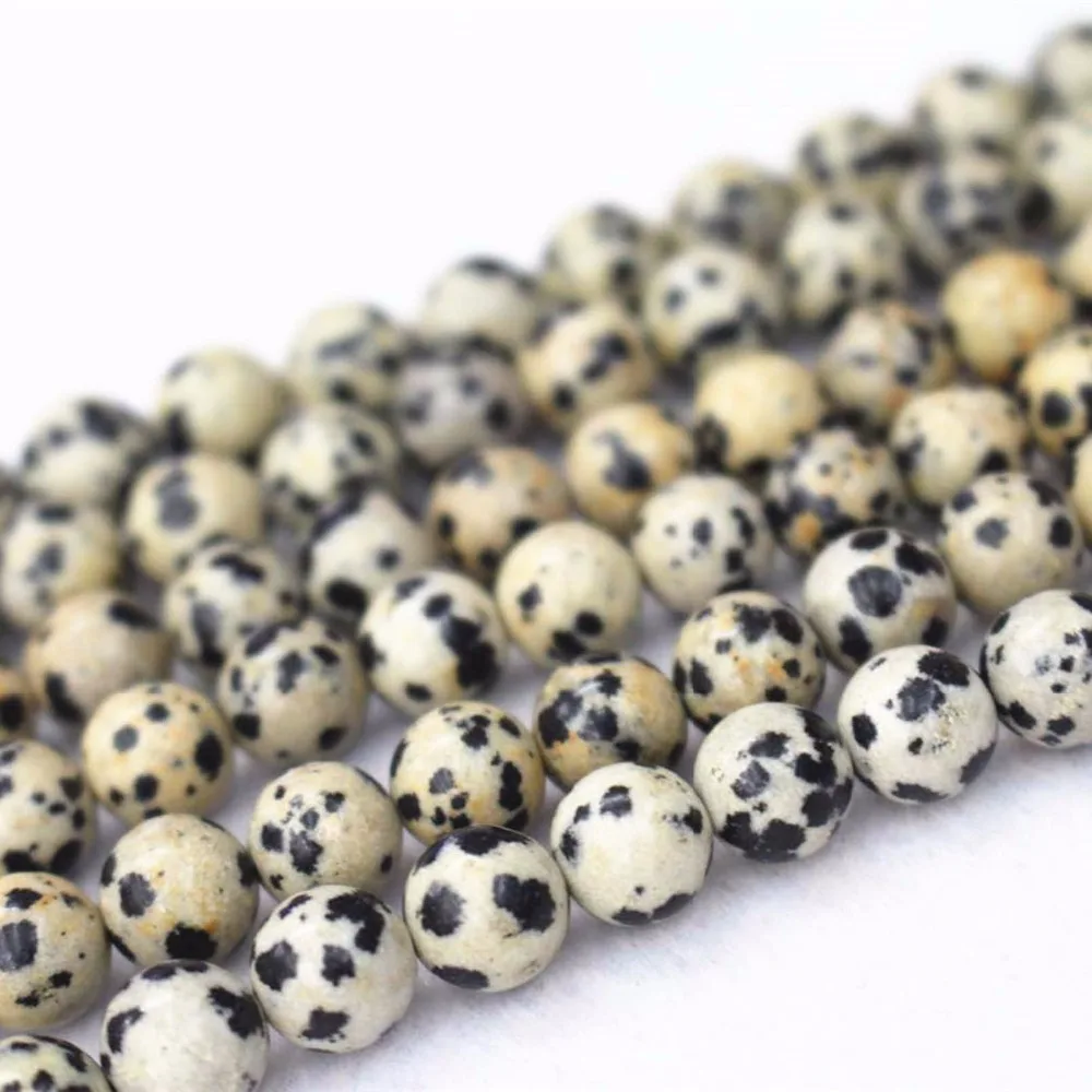 Wholesale AA Natural Dalmatian Jaspers Beads,4mm 6mm 8mm 10mm 12mm 14mm Semi-Finished Handmade Accessory Craft Jewelry Making
Wholesale AA Natural Dalmatian Jaspers Beads,4mm 6mm 8mm 10mm 12mm 14mm Semi-Finished Handmade Accessory Craft Jewelry Making