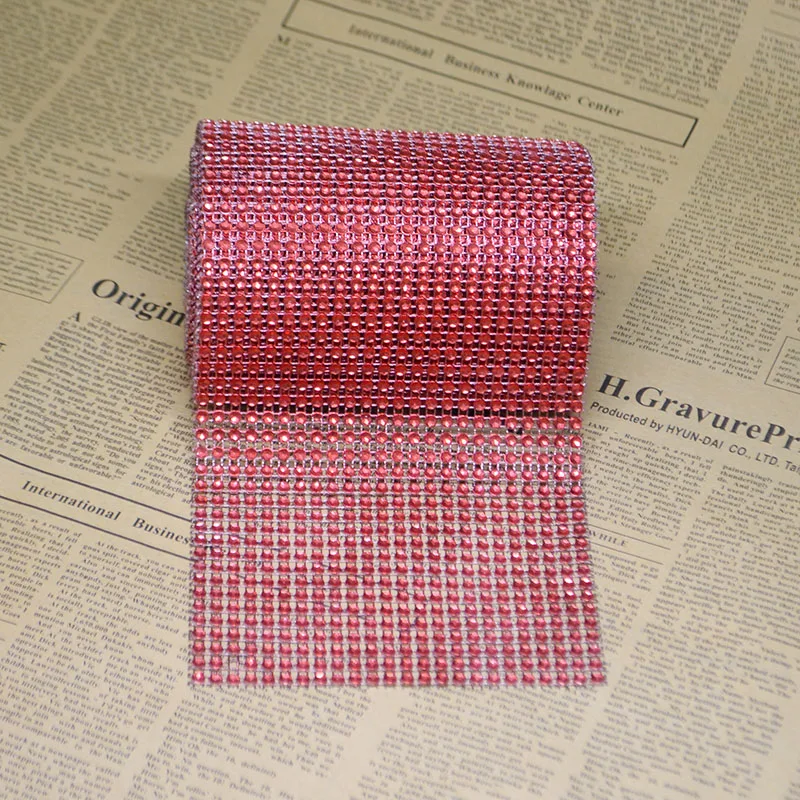 Mesh Trim Bling Diamond Wrap Cake Roll tulle 10 yard/915cm Crystal Ribbons Party Wedding Decoration event party supplies
Mesh Trim Bling Diamond Wrap Cake Roll tulle 10 yard/915cm Crystal Ribbons Party Wedding Decoration event party supplies