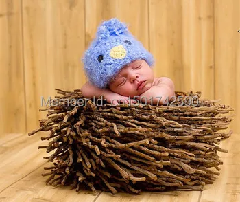 Newborn Crochet Hat blue and yellow color 100% handmade photograpy prop little chicken hat caps
Newborn Crochet Hat blue and yellow color 100% handmade photograpy prop little chicken hat caps