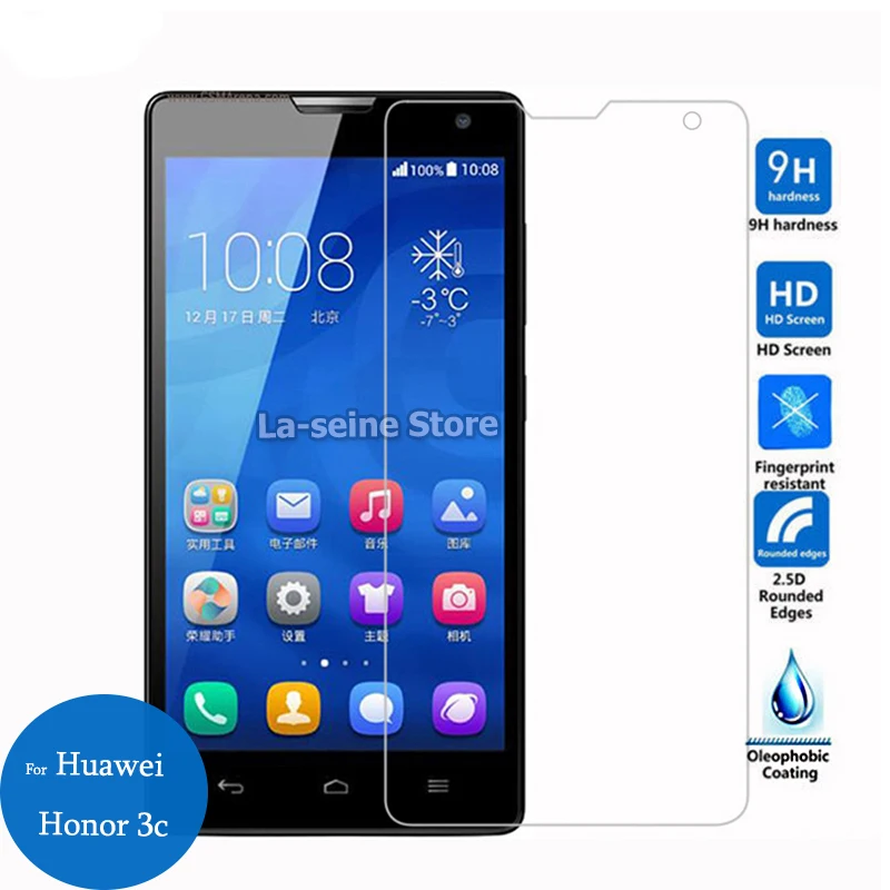 For Huawei Honor 3C Tempered Glass Screen Protector 2.5D 9h 0.26mm Safety Protective Film on H30-U10 H30-L02 H30-L01
For Huawei Honor 3C Tempered Glass Screen Protector 2.5D 9h 0.26mm Safety Protective Film on H30-U10 H30-L02 H30-L01