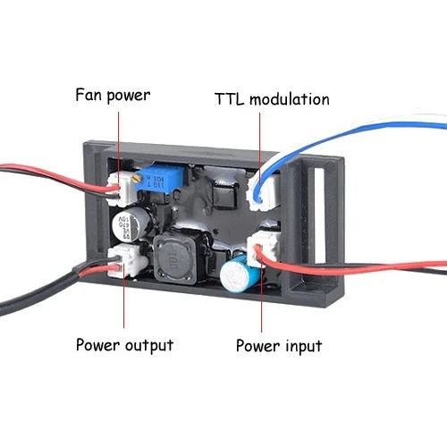 Industrial Lab/DIY 12V 980nm/850nm/808nm laser driver circuit /TTL/200-1000mA
Industrial Lab/DIY 12V 980nm/850nm/808nm laser driver circuit /TTL/200-1000mA