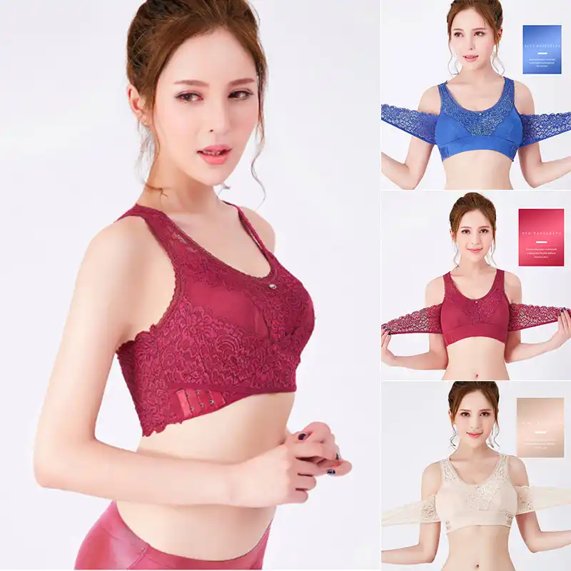 cross lace bra