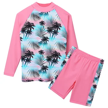 BAOHULU New 2020 2 Pieces Sets Long Sleeve Rash Guards Swimsuits UPF 50+ UV Protective Swimwear Sunblock Bathing Suit for girls
BAOHULU New 2020 2 Pieces Sets Long Sleeve Rash Guards Swimsuits UPF 50+ UV Protective Swimwear Sunblock Bathing Suit for girls