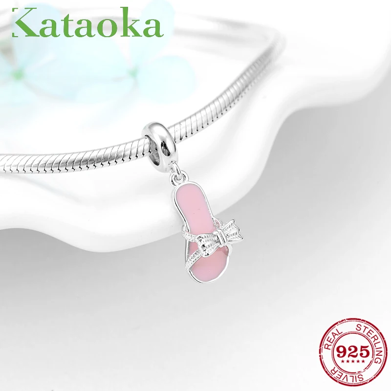 Fashion 925 Silver Pendants pink Girl Slippers charming Bow Enamel Charms Fit Original Pandora Charms Bracelet Jewelry making
Fashion 925 Silver Pendants pink Girl Slippers charming Bow Enamel Charms Fit Original Pandora Charms Bracelet Jewelry making