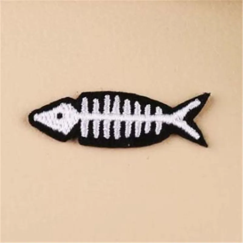 Clothing diy embroidery iron on patch deal with it fish bone biker patches for clothes stickers fabric Christmas free shipping
Clothing diy embroidery iron on patch deal with it fish bone biker patches for clothes stickers fabric Christmas free shipping