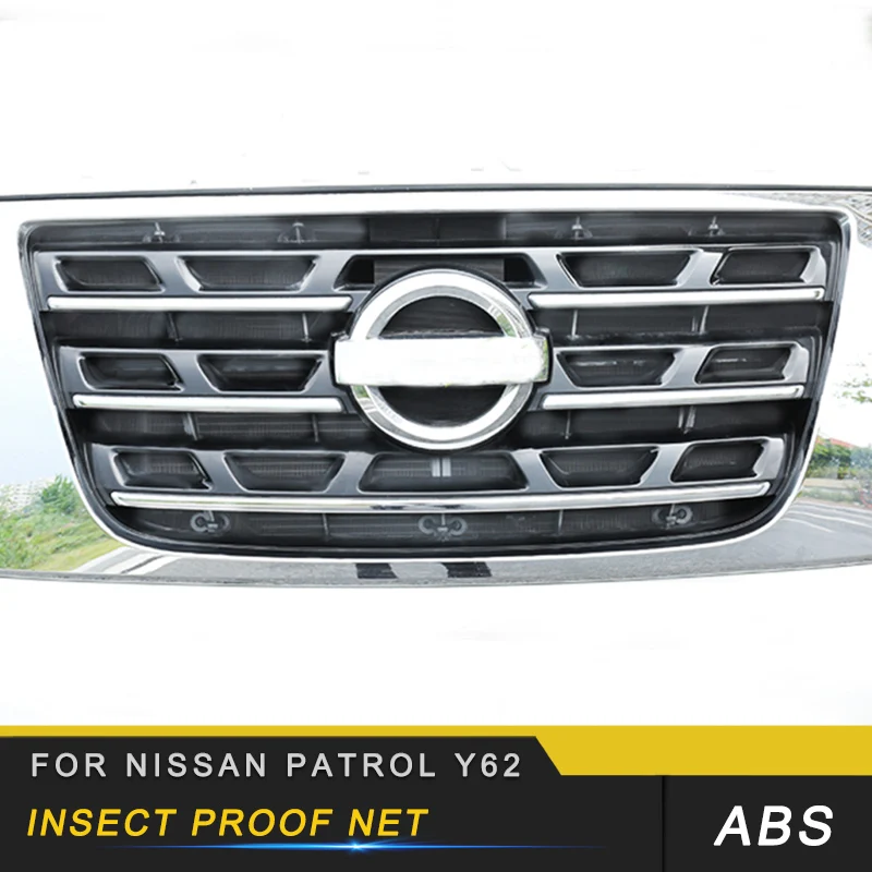 Car-styling Insect Proof Net Car Insect Screening Mesh Front Grille Insert Net for Nissan Patrol Y62 Special Accessories
Car-styling Insect Proof Net Car Insect Screening Mesh Front Grille Insert Net for Nissan Patrol Y62 Special Accessories
