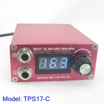 Red Digital LCD Display Mini Tattoo Power Supply Aluminum Alloy Tattoo Power Supply TPS17-C
Red Digital LCD Display Mini Tattoo Power Supply Aluminum Alloy Tattoo Power Supply TPS17-C