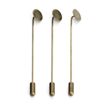 10pcs Copper Brooch Base Blank 10mm Flat Cabochon Settings Tray Hat Pins Brooch Lapel Pin Base For Women Men Jewelry Craft F4017
10pcs Copper Brooch Base Blank 10mm Flat Cabochon Settings Tray Hat Pins Brooch Lapel Pin Base For Women Men Jewelry Craft F4017