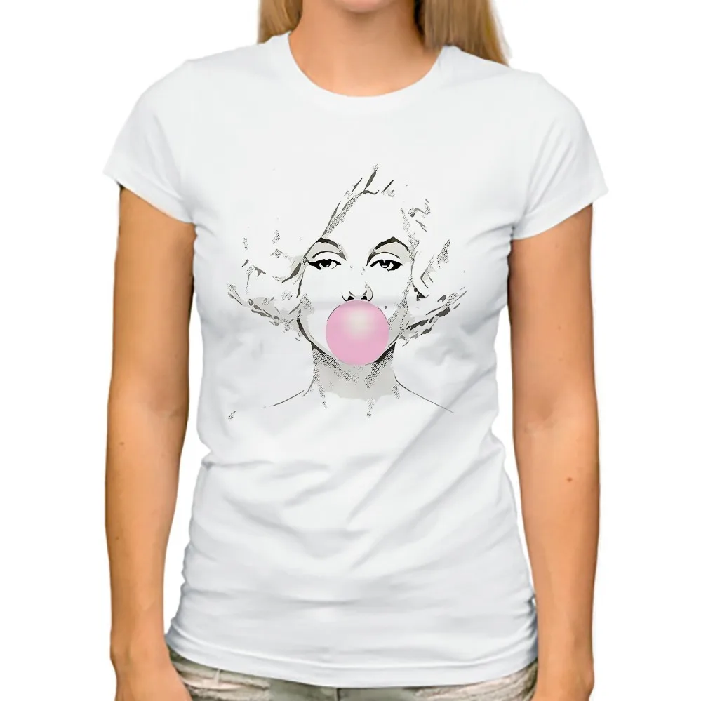 JOLLYPEACH BRAND Marilyn Monroe tshirt women new white casual short sleeve femme cute t shirt
JOLLYPEACH BRAND Marilyn Monroe tshirt women new white casual short sleeve femme cute t shirt