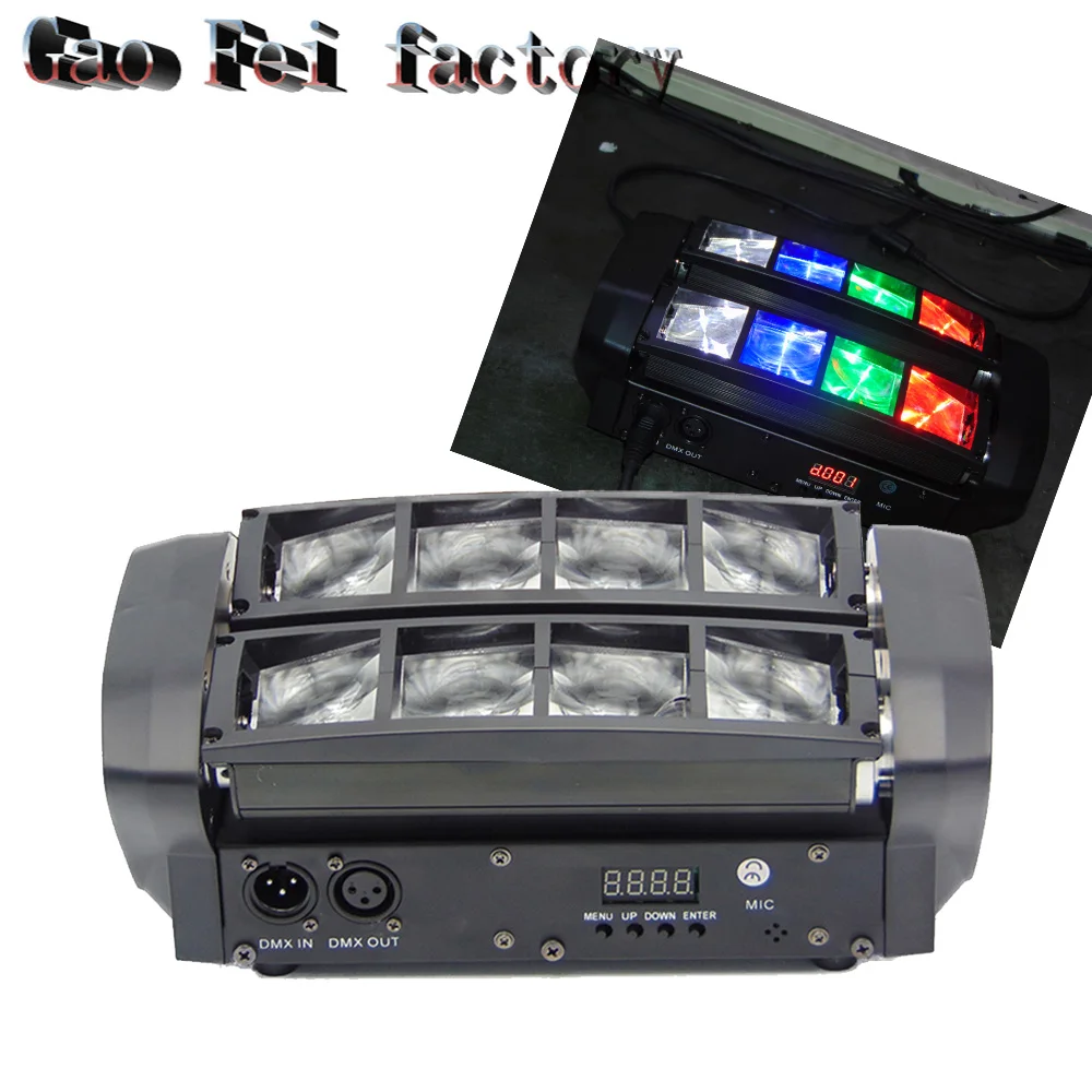 (2pcs/lot) Hot Portable NEW Moving Head Light Mini LED Spider 8x6W RGBW Beam Light Good Quality Fast Shipping
(2pcs/lot) Hot Portable NEW Moving Head Light Mini LED Spider 8x6W RGBW Beam Light Good Quality Fast Shipping