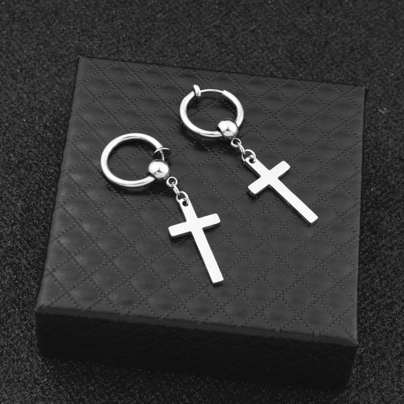 Korean V 1pc Jewelry Boys Cross Pendant KPOP DNA Stud earrings For Women Vintage Pendientes Hombre Cross Men Earring
Korean V 1pc Jewelry Boys Cross Pendant KPOP DNA Stud earrings For Women Vintage Pendientes Hombre Cross Men Earring