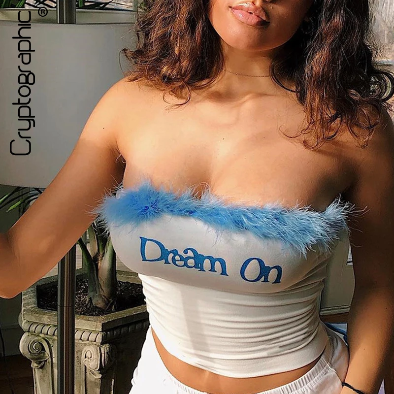 Cryptographic Strapless Feathers Sexy Tube Tank Tops for Women Letters Embroidery 2019 Summer Bustier Cropped Top Short Cotton
Cryptographic Strapless Feathers Sexy Tube Tank Tops for Women Letters Embroidery 2019 Summer Bustier Cropped Top Short Cotton