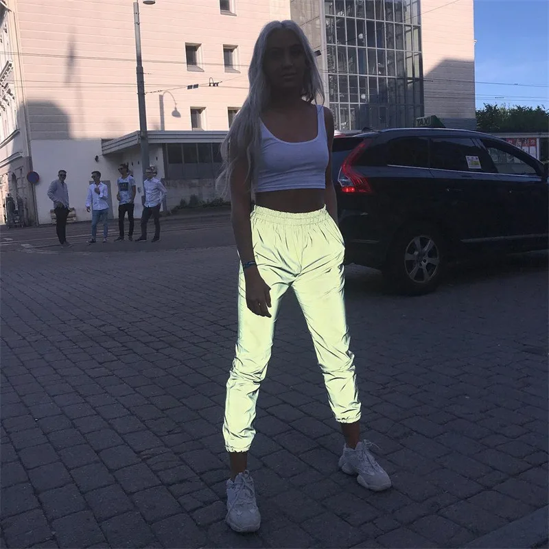 New Lantern Bling Pants Sources Street Dance Trends Sports Elastic Reflective Cool Sports Pants Autumn
New Lantern Bling Pants Sources Street Dance Trends Sports Elastic Reflective Cool Sports Pants Autumn