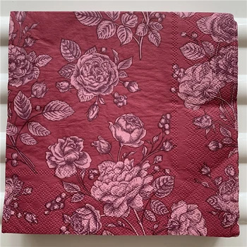 Decoupage table paper napkin elegant tissue vintage red towel flower rose birthday wedding party home beautiful decor 20
Decoupage table paper napkin elegant tissue vintage red towel flower rose birthday wedding party home beautiful decor 20
