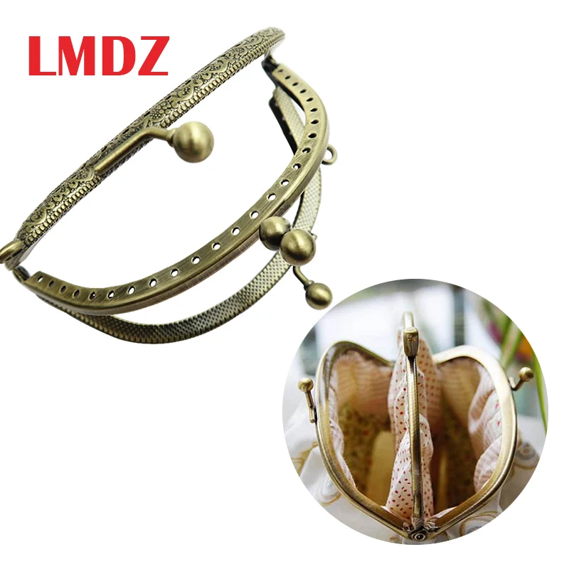 LMDZ 1Pcs 10.5cm Arch Double Clips Purse Frame Double layer DIY Metal Frame Purse for Clutch Coins Bag Handle Kiss Clasp Lock
LMDZ 1Pcs 10.5cm Arch Double Clips Purse Frame Double layer DIY Metal Frame Purse for Clutch Coins Bag Handle Kiss Clasp Lock