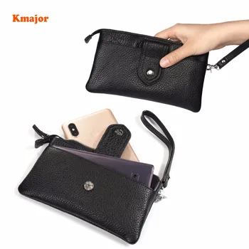 Genuine Leather Bag Ladies Hand Bags Card Holder Mini Clutch Purse Woman Mobile Phone Pouch for Iphone 6 7 8 Plus XS MAX
Genuine Leather Bag Ladies Hand Bags Card Holder Mini Clutch Purse Woman Mobile Phone Pouch for Iphone 6 7 8 Plus XS MAX