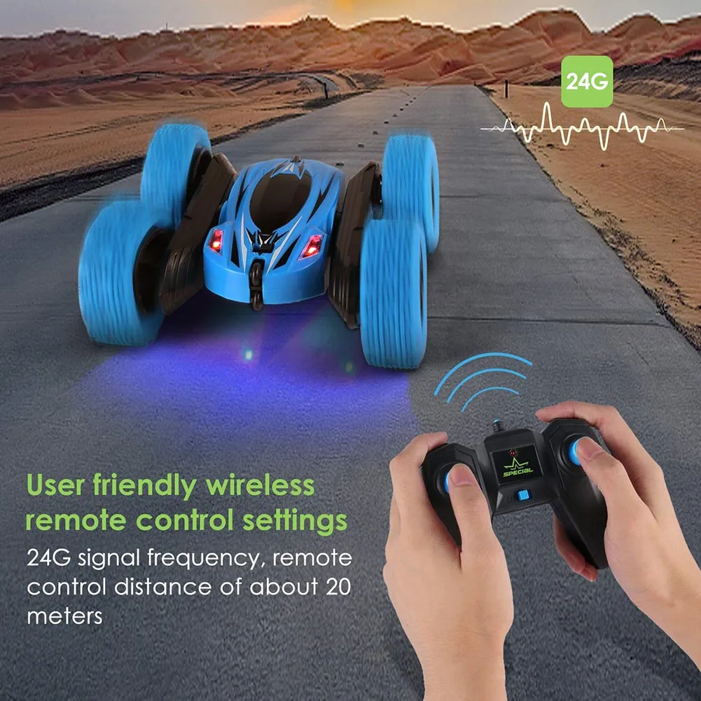 Remote Control RC Truck 2.4Ghz Controlled Car 360 Degree Flips Kids Adults Toy YJS Dropship
Remote Control RC Truck 2.4Ghz Controlled Car 360 Degree Flips Kids Adults Toy YJS Dropship