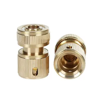 Brass 1/2" Quick Connector 16mm Hose Connector Faucet Quick Coupling Garden Irrigation Tap Adapter Car Wash Joint
Brass 1/2" Quick Connector 16mm Hose Connector Faucet Quick Coupling Garden Irrigation Tap Adapter Car Wash Joint