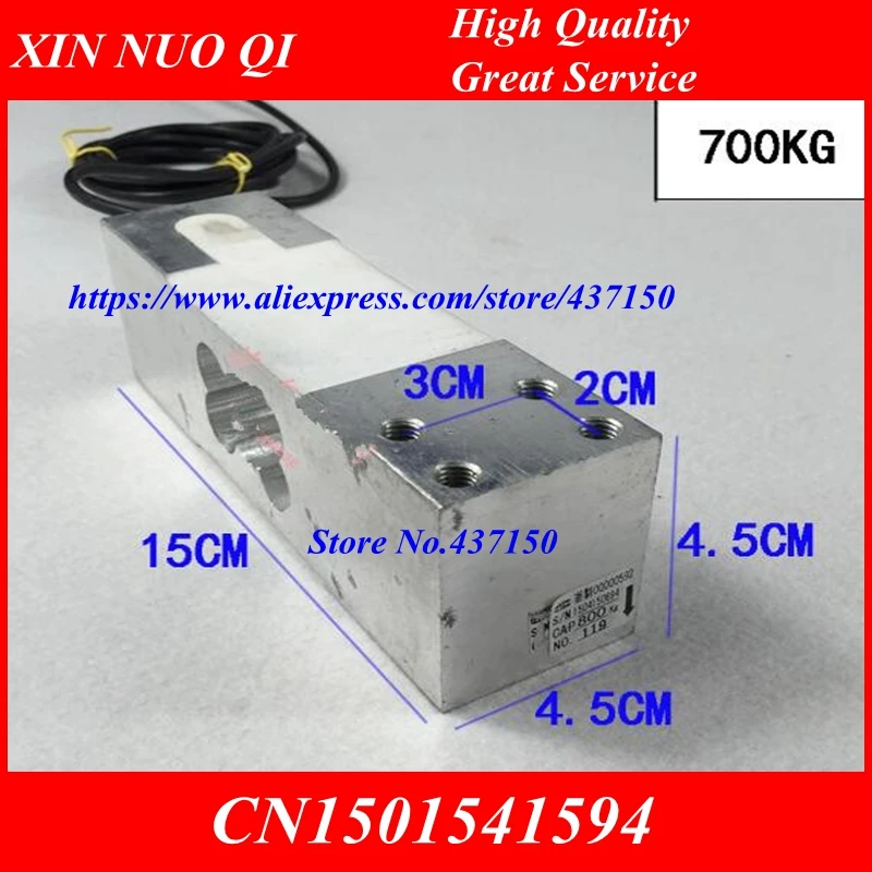 Weighing sensor pressure sensor scale sensor load cell 700kg 800KG ,free shipping
Weighing sensor pressure sensor scale sensor load cell 700kg 800KG ,free shipping