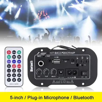 5Inch 25W HI-FI Bluetooth Car Audio Power Auto Amplifier FM Radio Player Support MIC/SD/USB/DVD/MP3 Input + Remote Control
5Inch 25W HI-FI Bluetooth Car Audio Power Auto Amplifier FM Radio Player Support MIC/SD/USB/DVD/MP3 Input + Remote Control