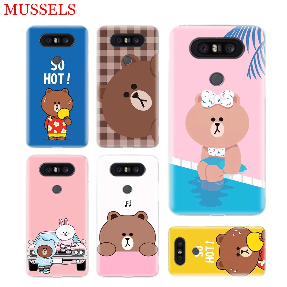 Line Town Brown Bear Phone Case For LG V40 G6 G7 Q6 Q8 Q7 G5 G4 V30 V20 V10 K8 K10 2018 2017 Patterned Customized Cases Coque
Line Town Brown Bear Phone Case For LG V40 G6 G7 Q6 Q8 Q7 G5 G4 V30 V20 V10 K8 K10 2018 2017 Patterned Customized Cases Coque