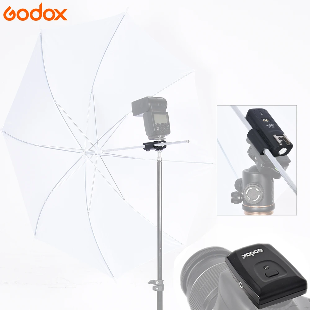 Godox CT 16 каналов беспроводной радио студия Flash Trigger передатчик + приемник набор для