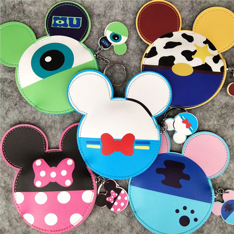 Disney Mickey mouse Cartoon Bus Card Set Women's Coin bag Cartoon Bus holder Card Set Women's Purse Coin keychain pendant bag
Disney Mickey mouse Cartoon Bus Card Set Women's Coin bag Cartoon Bus holder Card Set Women's Purse Coin keychain pendant bag