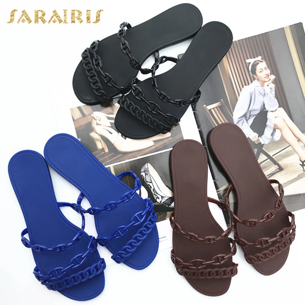 Women's Summer Sandals Luxury Brand Lady comfortable Shoes Women Flat Shoes Beach Vacation Flip&Flops Slippers Jelly shoes
Women's Summer Sandals Luxury Brand Lady comfortable Shoes Women Flat Shoes Beach Vacation Flip&Flops Slippers Jelly shoes