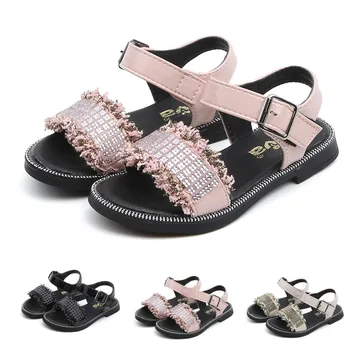 SZYADEOU Kids Baby Summer Sandals For Girls Rubber children Crystal Shoes Leather Beach Princess Sandals סנדלים בנות Сандали L4
SZYADEOU Kids Baby Summer Sandals For Girls Rubber children Crystal Shoes Leather Beach Princess Sandals סנדלים בנות Сандали L4