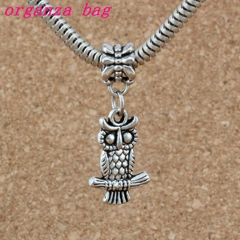 100pcs/lot Dangle Zinc alloy cute Owl Charm Big Hole Beads Fit European Charm Bracelet Jewelry 12x31.5mm A-243a
100pcs/lot Dangle Zinc alloy cute Owl Charm Big Hole Beads Fit European Charm Bracelet Jewelry 12x31.5mm A-243a