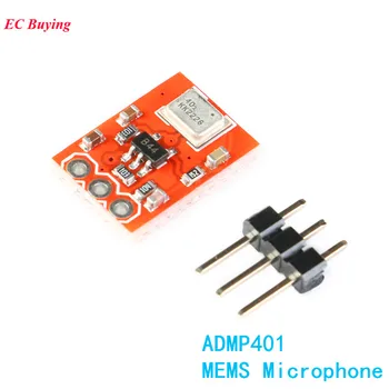 ADMP401 Module MEMS Microphone Breakout Board For Arduino DC 3.3V DIY Electronic PCB Universal
ADMP401 Module MEMS Microphone Breakout Board For Arduino DC 3.3V DIY Electronic PCB Universal