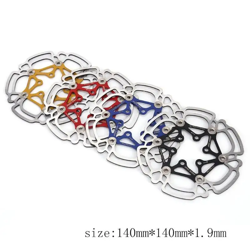 Bicycle Disc Brake MTB Mountain Road Bike 140mm 6-Bolt Floating Disc Brake Rotor Bicycle Parts Stainless Steel Cycling Accessory
Bicycle Disc Brake MTB Mountain Road Bike 140mm 6-Bolt Floating Disc Brake Rotor Bicycle Parts Stainless Steel Cycling Accessory