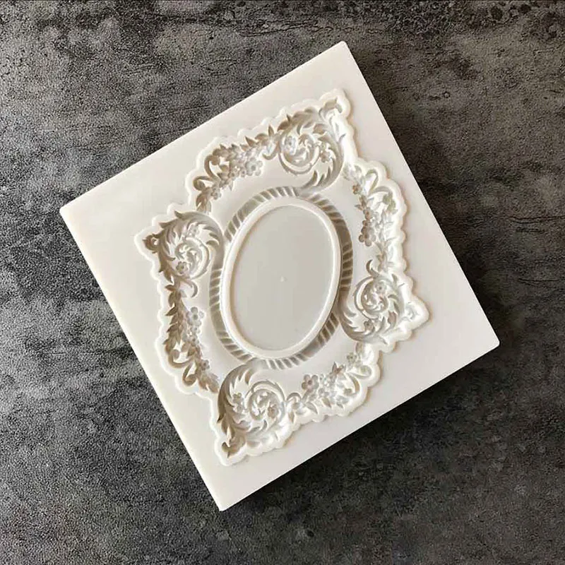 Silicone Fondant Mold Retro Carved Frame Style Chocolate Moulds Cake DIY for Baking 66CY
Silicone Fondant Mold Retro Carved Frame Style Chocolate Moulds Cake DIY for Baking 66CY