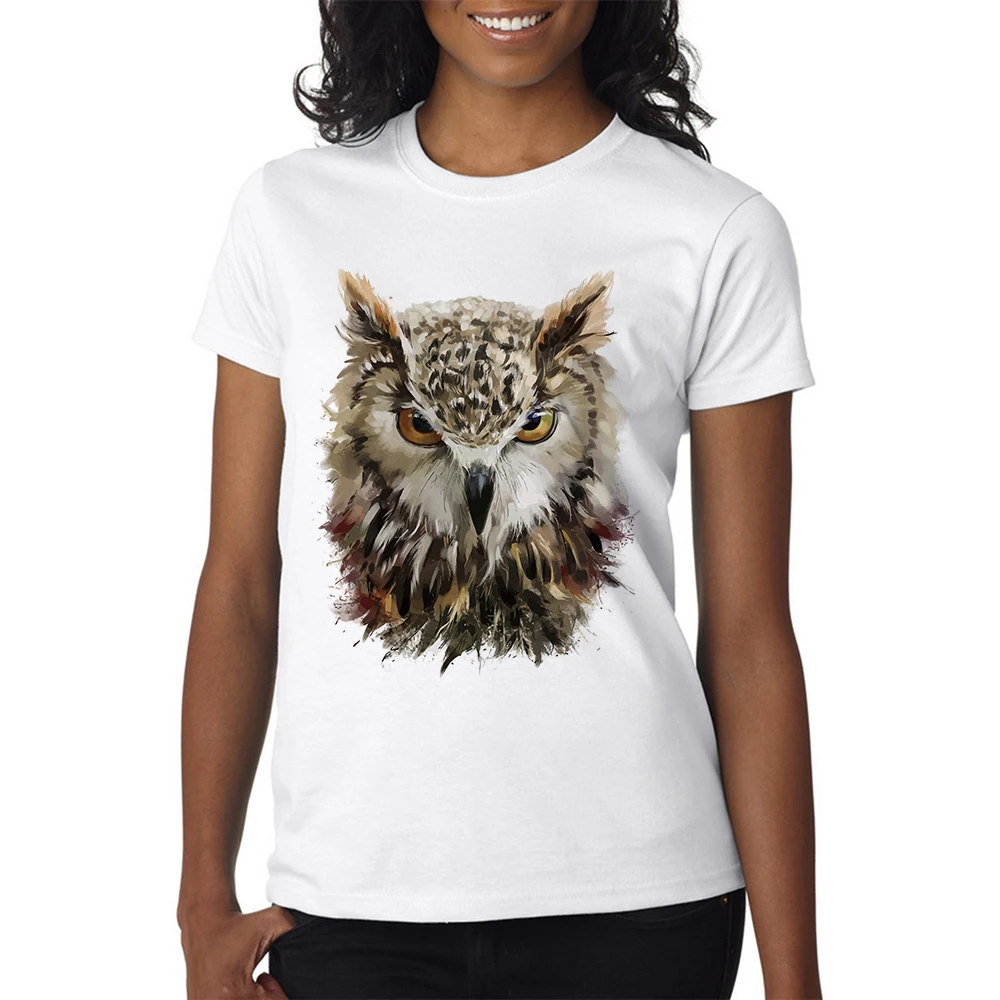 2018 New Summer Fashion Women's Short Sleeve 3d Owl Eagle Print T-shirt Casual Tops Girl Cool Hipster Tee Animal Design T Shirt
2018 New Summer Fashion Women's Short Sleeve 3d Owl Eagle Print T-shirt Casual Tops Girl Cool Hipster Tee Animal Design T Shirt