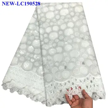 Shining African Wthie Organza Lace Fabric 2019 Latest Fabric High Quality French Tulle Sequin Lace Fabric For Party Dress MXS001
Shining African Wthie Organza Lace Fabric 2019 Latest Fabric High Quality French Tulle Sequin Lace Fabric For Party Dress MXS001