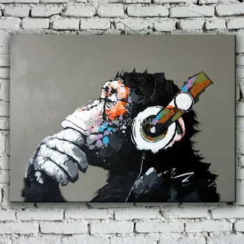 modern abstract music oil painting wall painting canvas painting home decor Museum quality Handpainted Stretched to Hang Gorilla
modern abstract music oil painting wall painting canvas painting home decor Museum quality Handpainted Stretched to Hang Gorilla
